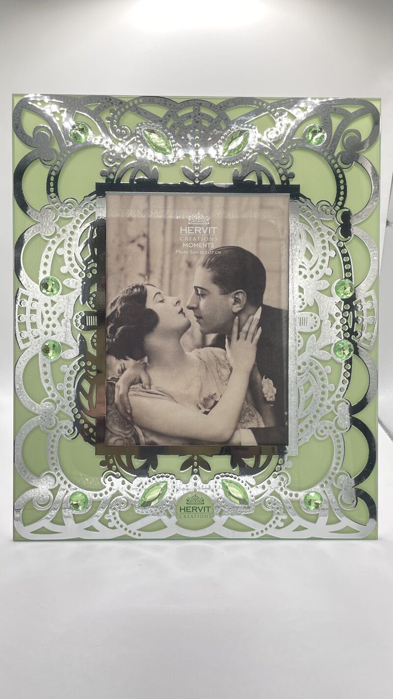 portafoto-in-vetro-stile-bizantino-con-pietre-verde-hervit-creations portafoto-in-vetro-stile-bizantino-con-pietre-verde-hervit-creations