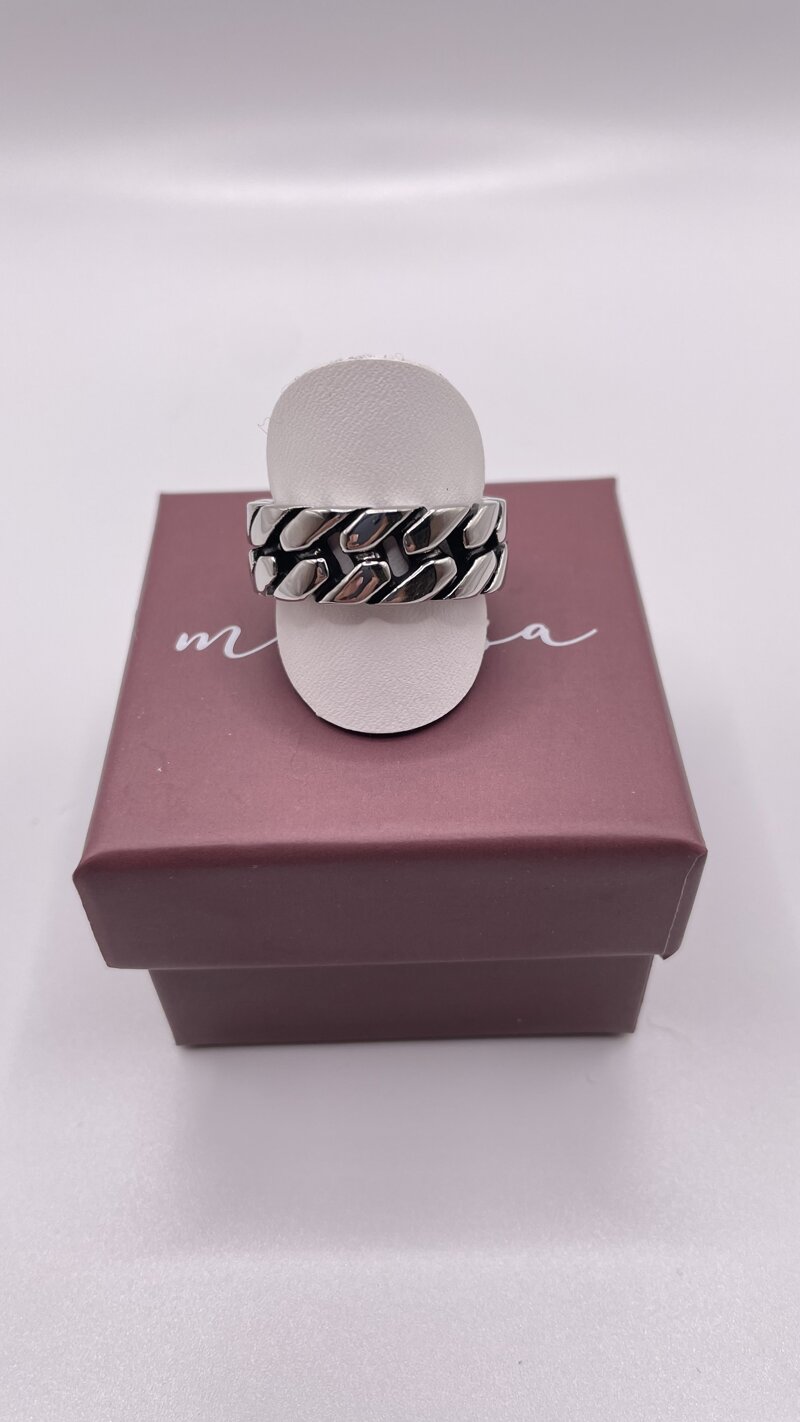 anello-in-acciaio-da-uomo-intrecciato-medusa-gioielli