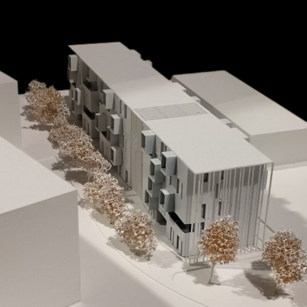 Brunico Competition Housing_ Obicua arch scala 1.200 foto Modelair