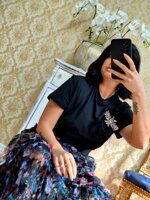 t-shirt-diamond-donna-nero