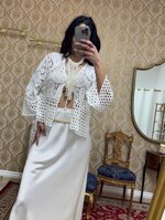 cardigan-vintage-donna-bianco