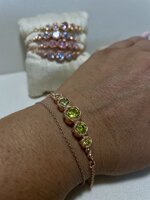 bracciale-argento-dorato-zirconi-colorati