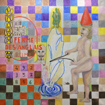 Il Rabdomante: ferme des Anglais cm.120x120, olio su tela, 2023