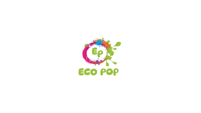 Logo Eco Pop: Moda Sostenibile e Cultura Pop Siciliana