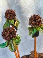 green-flowers