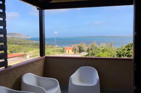 Veranda con vista mare sul Golfo dell'Asinara