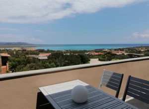 Vista del mare dalla terrazza de La finestra su Stintino Vista del mare dalla terrazza de La finestra su Stintino