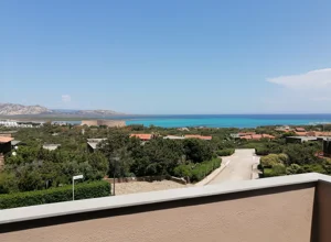 Vista mare dell'appartamento con terrazza a Stintino Vista mare dell'appartamento con terrazza a Stintino