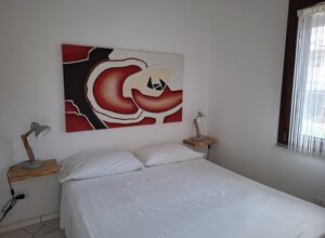 Camera da letto dell'appartamento con Terrazza vista mare Camera da letto dell'appartamento con Terrazza vista mare