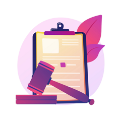 legal-statement-court-notice-judge-decision-judicial-system-lawyer-attorney-studying-papers-cartoon-character-mortgage-debt-legislation