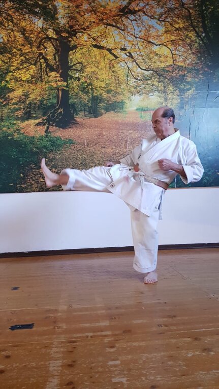 Calcio frontale Calcio frontale