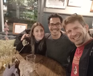 Marco Piendibene e Alvin Guinanao Marco Piendibene e Alvin Guinanao