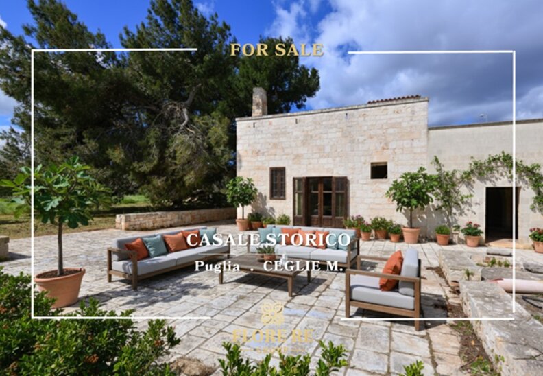 CASALE STORICO . VALLE D'ITRIA . PUGLIA AENZIA IMMBILIARE FLORE RE GROUP . DIEGO FLORE