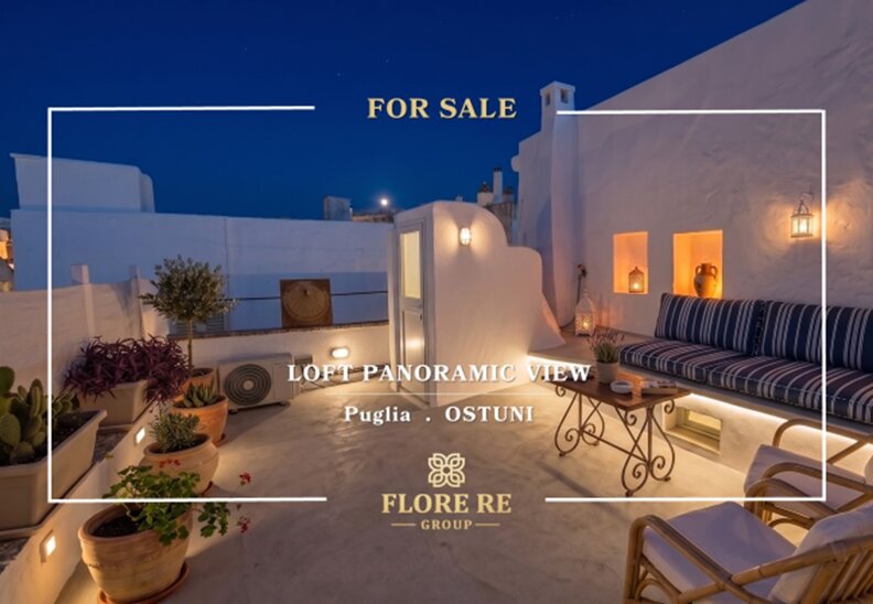 Loft con terrazza panoramica nel centro storico in vendita a Ostuni, Puglia - Flore RE Group