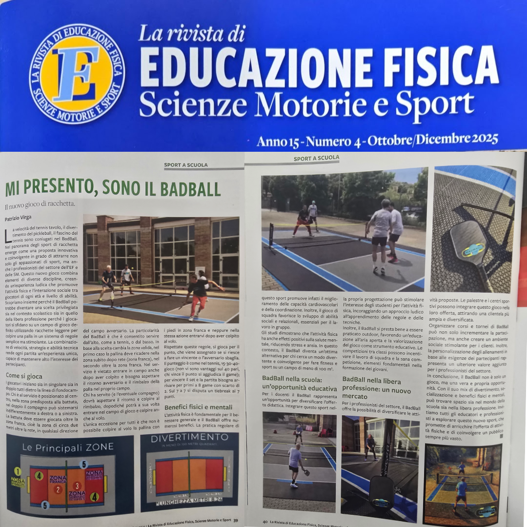 ARTICOLO SULLA RIVISTA CAPDI ASSOCIAZIONE NAZIONALE SCIENZE MOTORIE E SPORTIVE