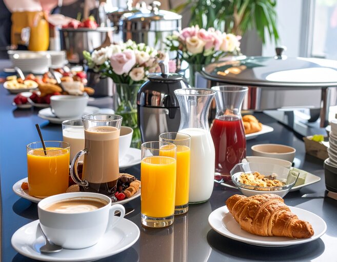 firefly_buffet con caffe cornetto latte cerali e succhi di frutta 776595.jpeg firefly_buffet con caffe cornetto latte cerali e succhi di frutta 776595.jpeg