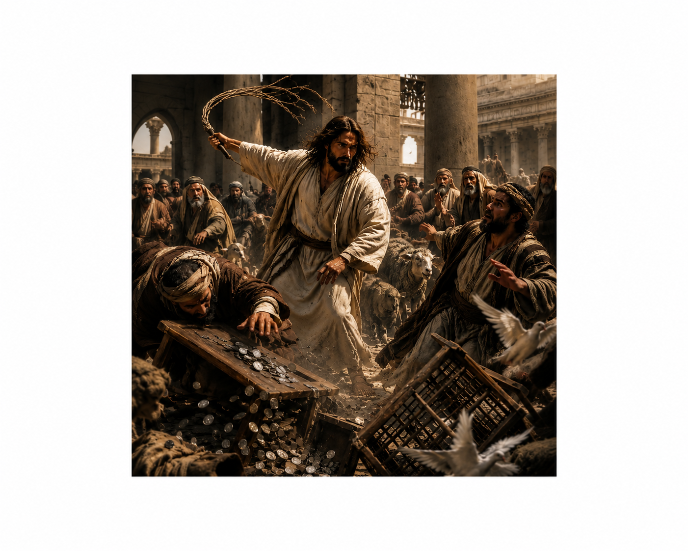 La dignit&agrave; senza prezzo: la lezione del Tempio nella notte dei nuovi idoli