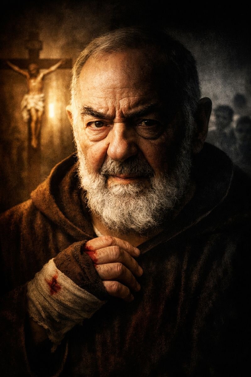 Padre Pio tra santit&agrave;, sofferenza e Vangelo: una fede del dolore ?