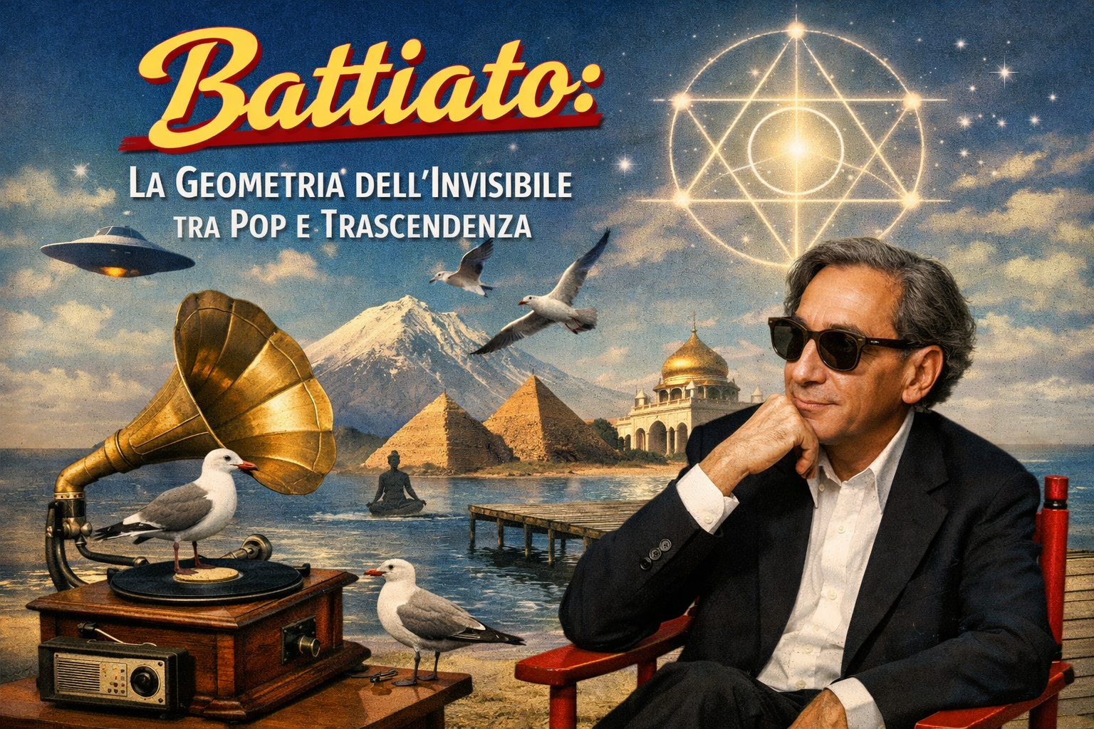 Battiato: La Geometria dell&rsquo;Invisibile tra Pop e Trascendenza