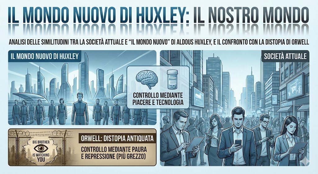 Il mondo nuovo di Aldous Huxley parla del nostro mondo ?