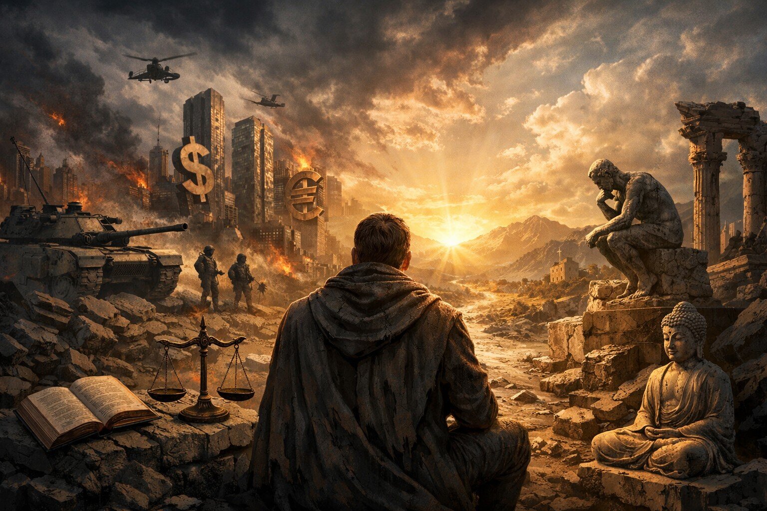 I nuovi tempi del nostro scontento Neo-primitivi, materialismo e la necessit&agrave; di ricostruire un orizzonte umano oltre la forza e il profitto