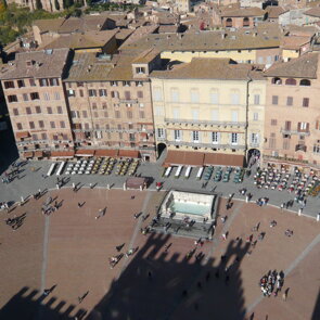 Piazza del Campo - Vista dalla Torre