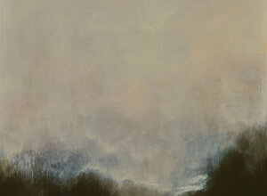 Atmospheric abstract landscape in pale blue and dark tones by Sergio Giannotta, 2021 Atmospheric abstract landscape in pale blue and dark tones by Sergio Giannotta, 2021