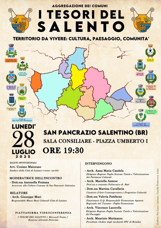 I Tesori del Salento: incontro a San Pancrazio Salentino