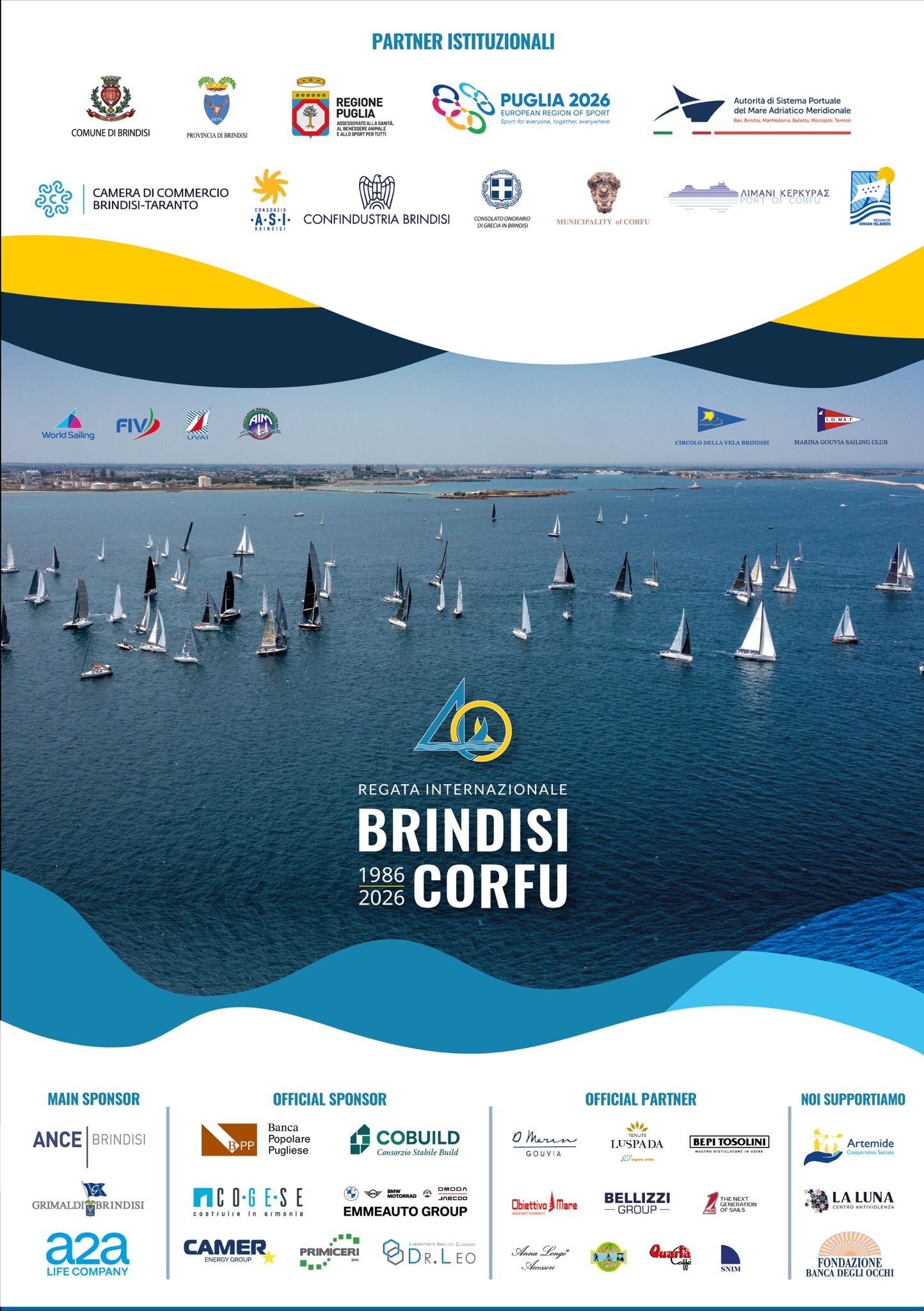 𝗥𝗲𝗴𝗮𝘁𝗮 𝗜𝗻𝘁𝗲𝗿𝗻𝗮𝘇𝗶𝗼𝗻𝗮𝗹𝗲 𝗕𝗿𝗶𝗻𝗱𝗶𝘀𝗶 - 𝗖𝗼𝗿𝗳ù 𝟮𝟬𝟮𝟲
