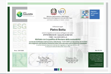 alborevisore della sostenibilit�