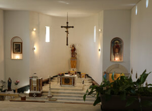 Veduta interna 4 del Santuario San Giovanni Battista, Pontecorvo Veduta interna 4 del Santuario San Giovanni Battista, Pontecorvo