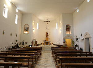 Veduta interna del Santuario San Giovanni Battista, Pontecorvo Veduta interna del Santuario San Giovanni Battista, Pontecorvo