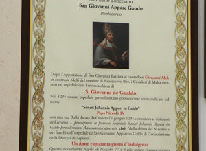 Bolla papale del Santuario San Giovanni Battista Bolla papale del Santuario San Giovanni Battista