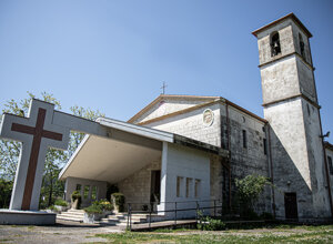 Veduta esterna 2 Santuario San Giovanni Battista, Pontecorvo Veduta esterna 2 Santuario San Giovanni Battista, Pontecorvo