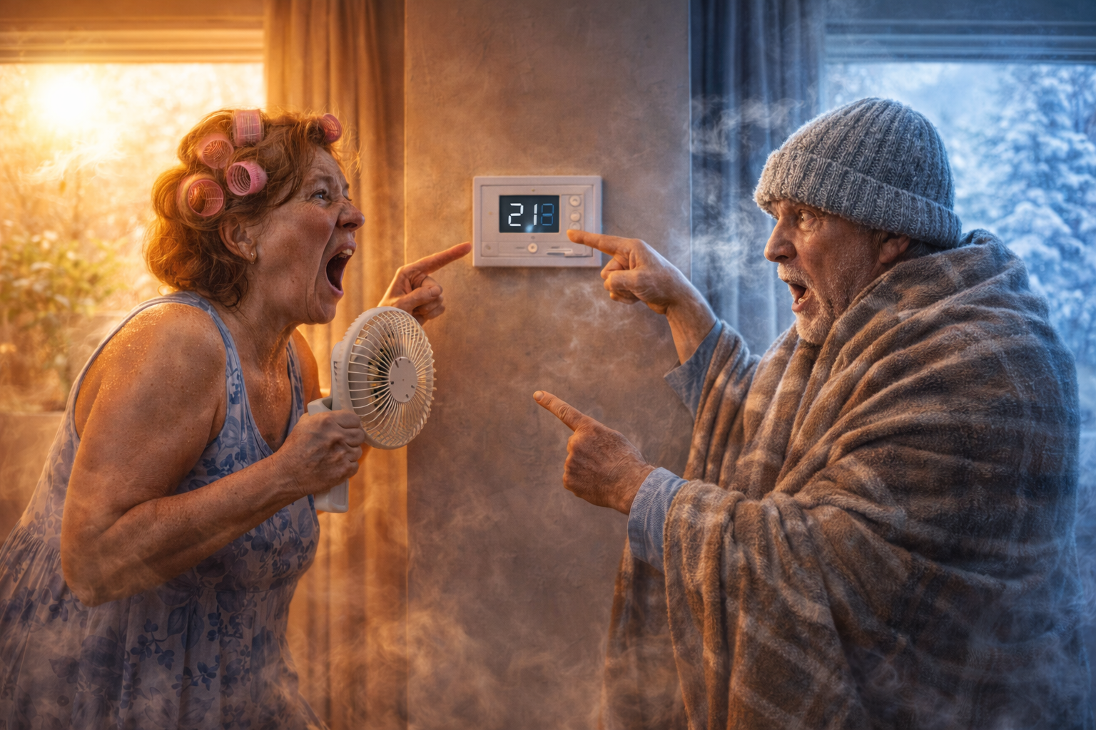 Come creare comfort termico senza litigare col partner per il termostato