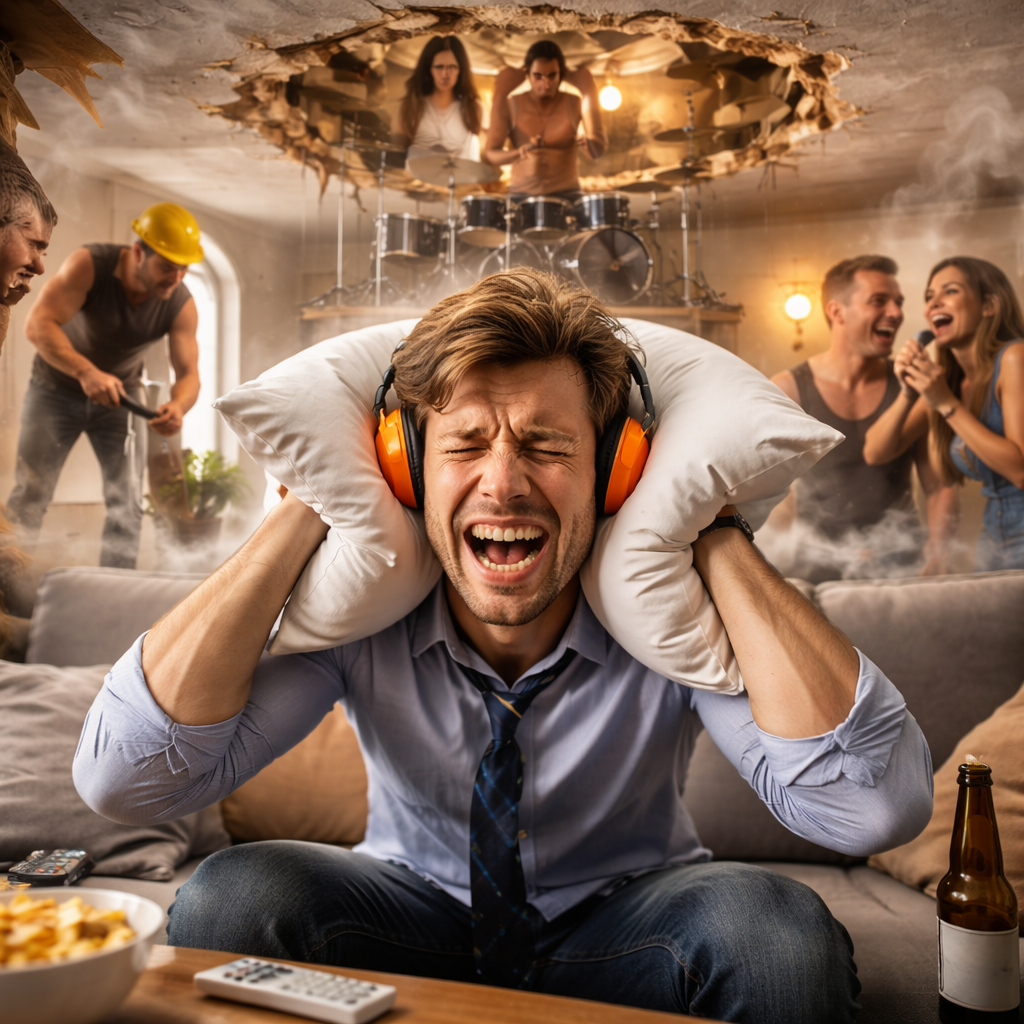 Isolamento acustico: come zittire il vicino rumoroso (legalmente)