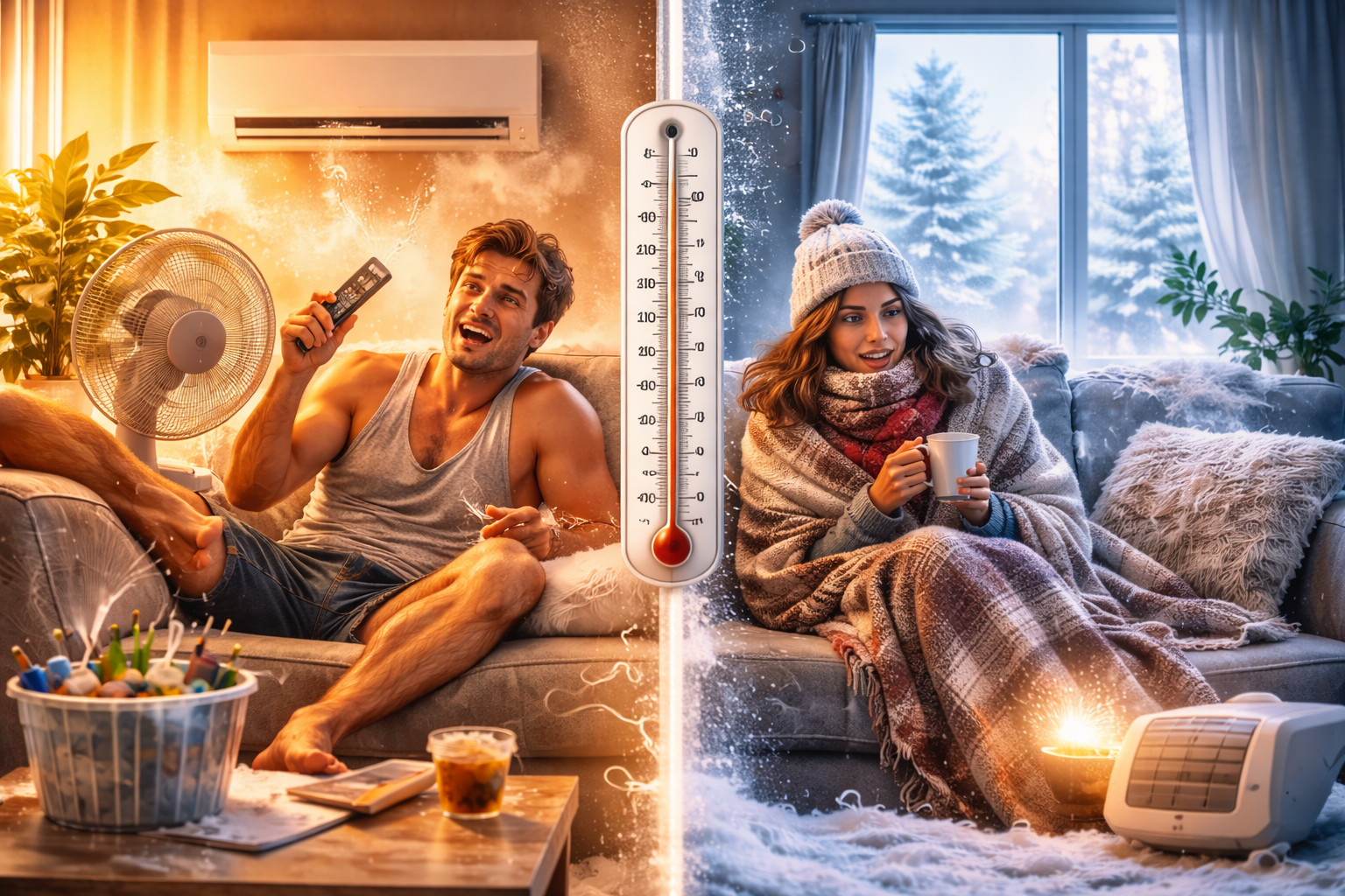 Come evitare gli sbalzi termici che fanno ammalare (e gonfiare la bolletta)