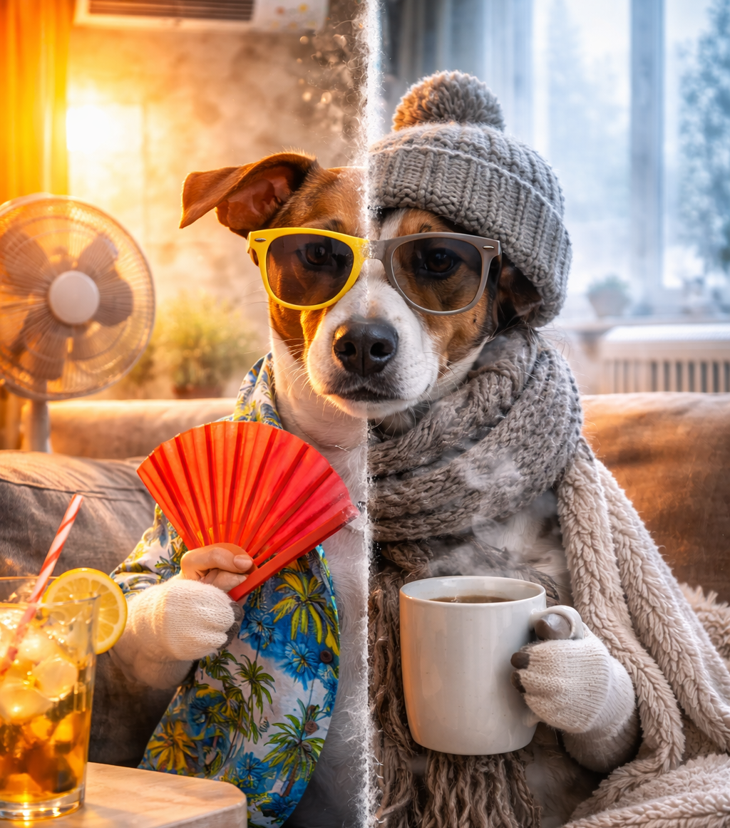 Temperatura ideale in casa: questione di gradi, ma anche di cervello