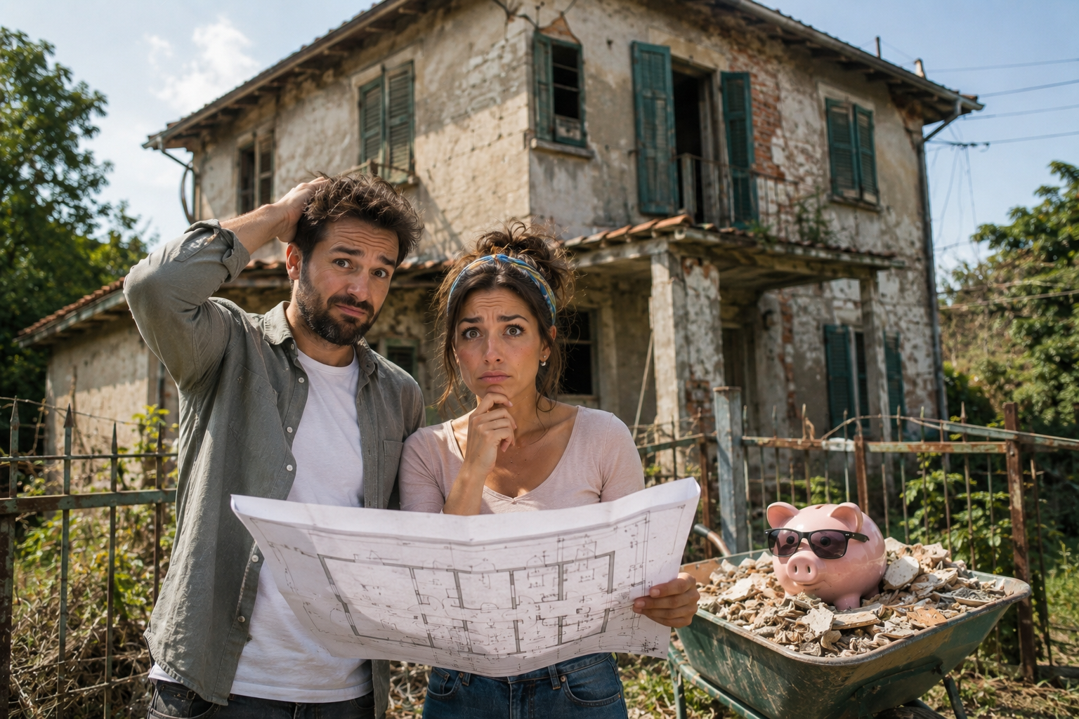 Checklist completa prima di comprare casa da ristrutturare: cosa controllare per non fare un cattivo affare