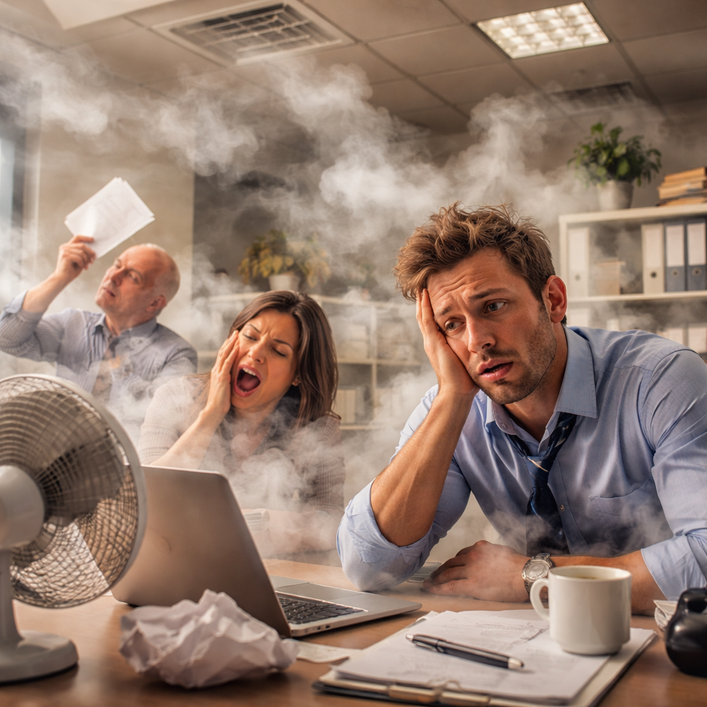 Come migliorare la qualit&agrave; dell&rsquo;aria in ufficio e salvare la produttivit&agrave; (e la salute)