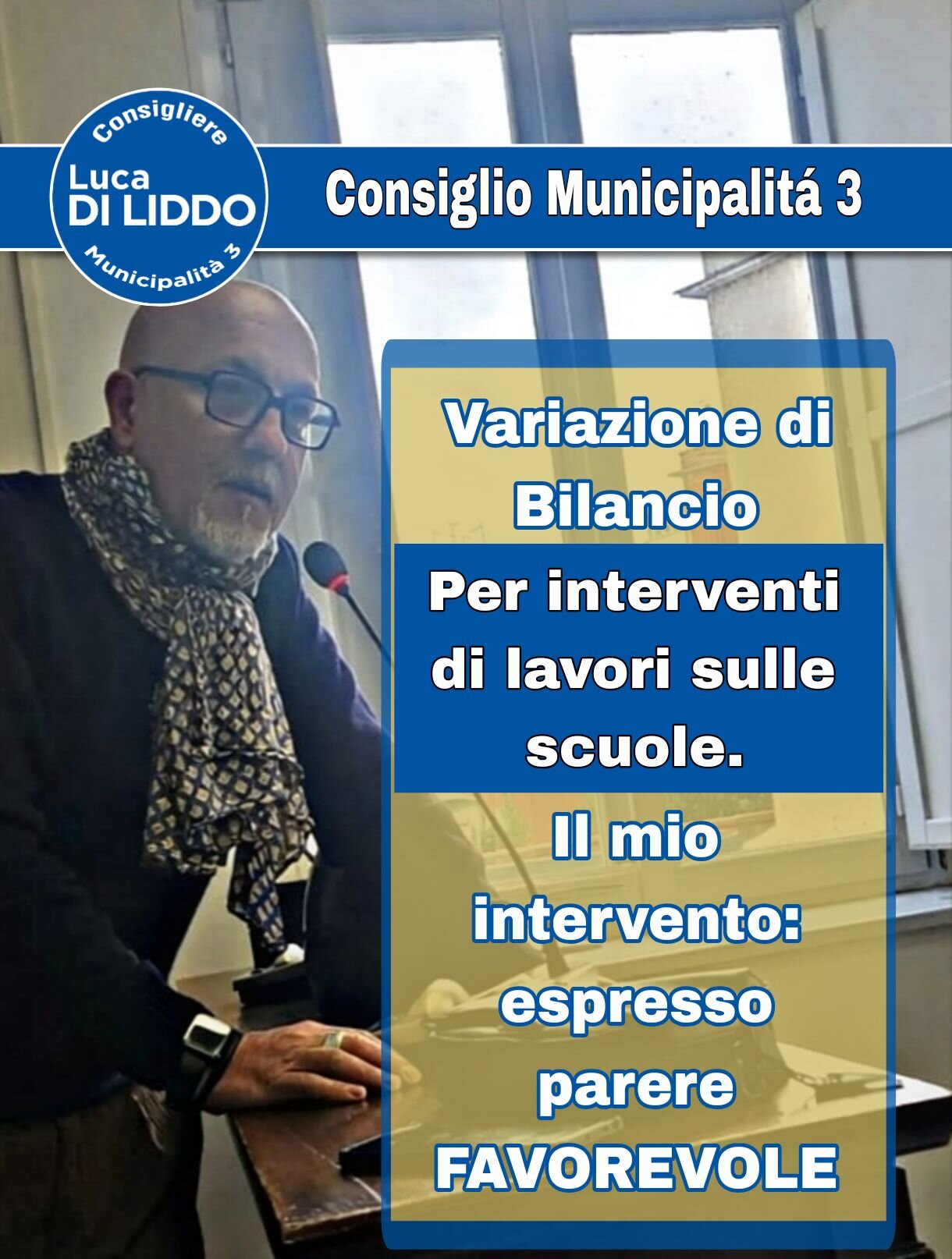 Notizie dal Consiglio Variazione di Bilancio