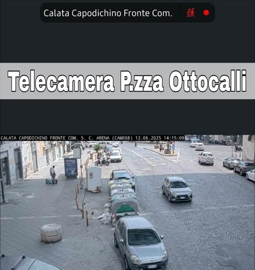Telecamere in Piazza Ottocalli
