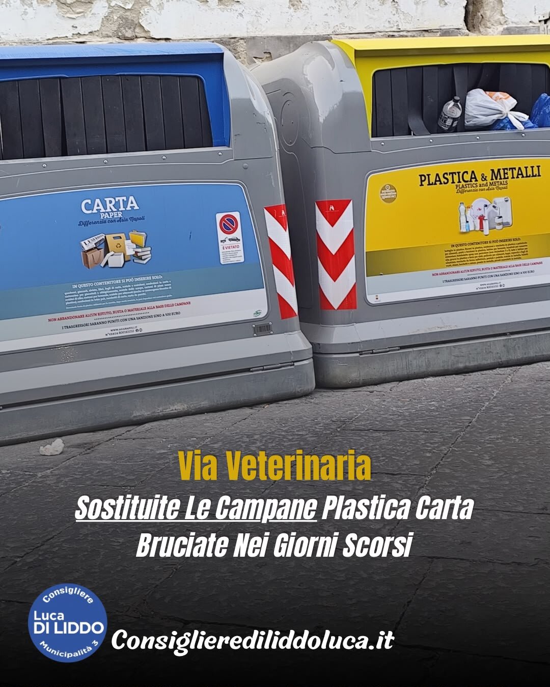 Sostituzione Campane Via Veterinaria