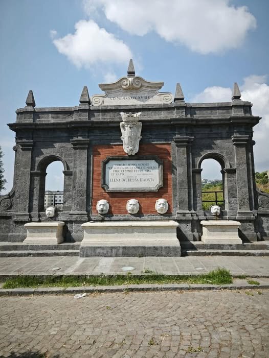 Ristrutturata la Fontana Storica di capodimonte