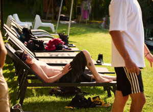 Relax sul prato al PDT Extreme