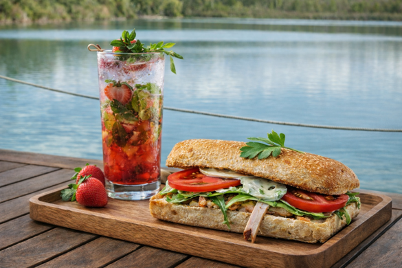 Merenda sul lago a Roma Nord Merenda sul lago a Roma Nord