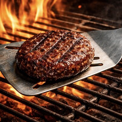 Hamburger alla griglia Hamburger alla griglia