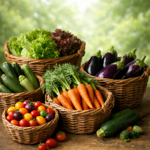 Verdure bio di stagione