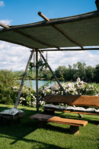 Panorama sotto la pergola al PDT Extreme