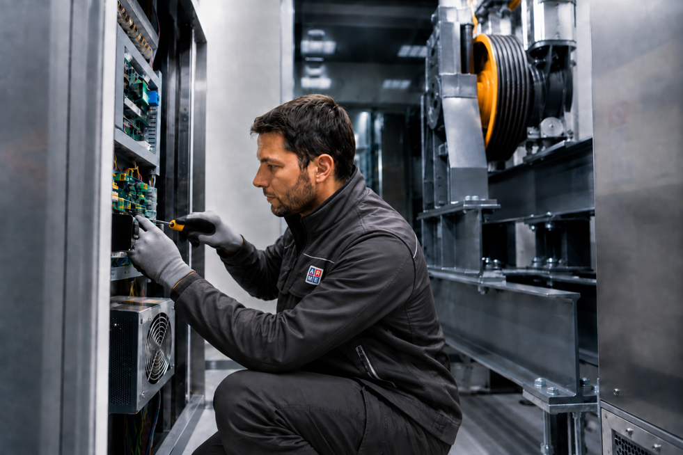 tecnico al lavoro nel quadro elettrico tecnico al lavoro nel quadro elettrico